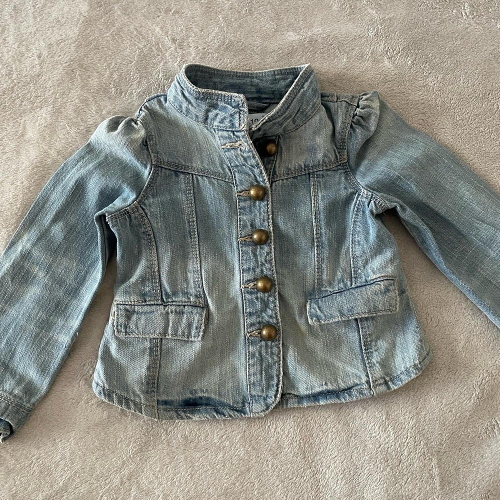 GAP VINTAGE Blue Jean Jacket Classic Denim Style